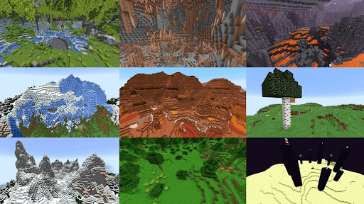How to find biomes in minecraft