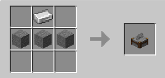 How to Make a Stone Cutter in Minecraft-2