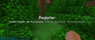 How to Register in Minecraft