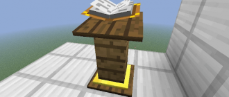 How to Make a Pulpit in Minecraft