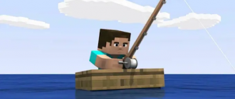 How to make a fishing rod in minecraft